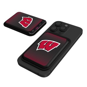Keyscaper NCAA Linen Black Magnetic Credit Card Wallet - 1 of 3