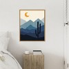 Amanti Art Desert Life   Night by XYZ Studio Canvas Wall Art Print Framed - 4 of 4
