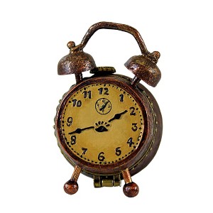 Boyds Bears 2.5 Inch Benny's Alarm Clock W/ Snooze Treasure Box Sleep Figurines - 1 of 3