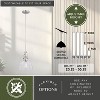 VAXCEL Beloit Farmhouse Kitchen Island Pendant Ceiling Light Clear Glass - 4 of 4