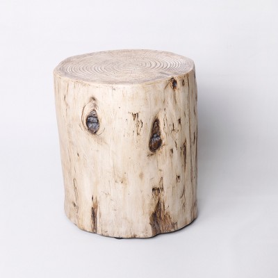 Faux Wood Stump Indoor/Outdoor Accent Table Natural - Project 62™