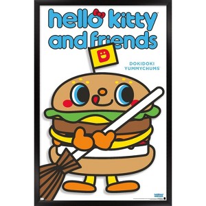 Trends International Hello Kitty and Friends: Hello - Dokidoki Yummychums Feature Series Framed Wall Poster Prints - 1 of 4
