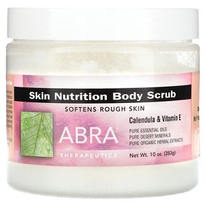 Abra Therapeutics Skin Nutrition Body Scrub, Calendula and Vitamin E, 10 oz (283 g) - 1 of 3