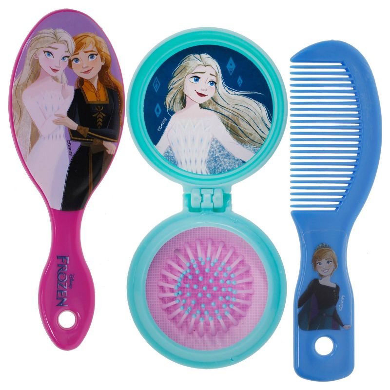 Disney Frozen Pop-Up Hair Brush &#38; Mirror Set, 4 of 7
