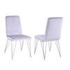 Chintaly Imports,Contemporary Upholstered Side Chair - Set of 2 - 2 of 4