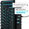 Evo Bytes Blue Backlit 75% Wireless Mechanical Keyboard - 3 of 4