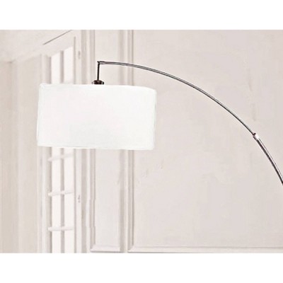 Antique Gold Adjustable Arc Floor Lamp with Marble Base