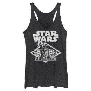 Womens Star Wars Join Darth Vader and Stormtroopers Racerback Tank - 1 of 4