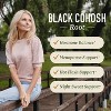 Black Cohosh Root Gummies for Women, Menopause Relief Supplement, Hormone Balance Support, Hot Flashes & Night Sweats, Sweet Peach, SMNutrition, 60ct - 2 of 4