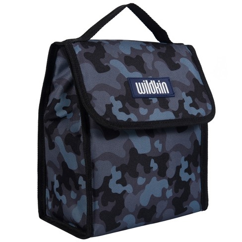 Wildkin Kids Insulated Lunch Box Bag (blue Camo) : Target