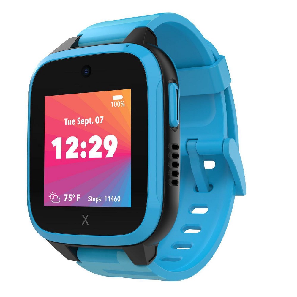 Xplora Kids' 42mm XGO3 Kids Smartwatch Cell Phone with GPS Tracker - Blue Jungle Edition