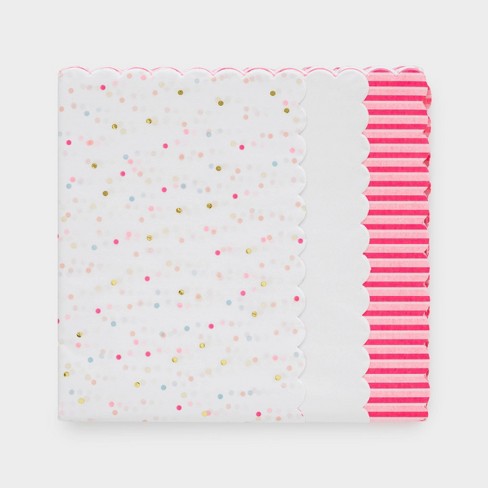 FLMO Pastel Scalloped Tissue Paper