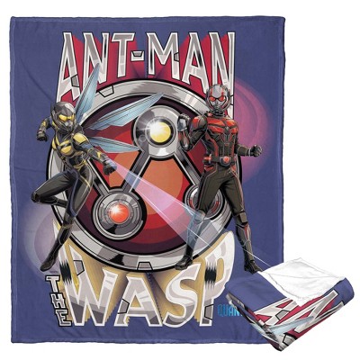 Marvel Ant Man Quantumania Together Again Silk Touch Throw Blanket 50x60 Inches