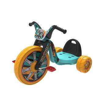 HOMCOM Tricycle Enfant à Pédales de 18 à 36 Mois Design Moto Phare 3  Chansons Pures Rouge 