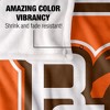 Bowling Green State University Primary Logo Stripes Silky 50x60 Blanket, 1 Sided - 4 of 4