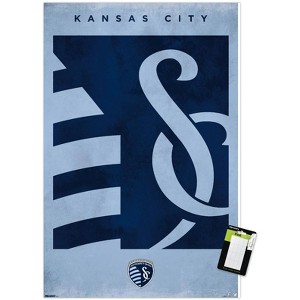 Trends International MLS Sporting Kansas City - Logo 25 Unframed Wall Poster Prints - 1 of 4