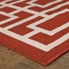 Oriental Weavers Meridian 5'3" x 7'6" Machine Woven Rug in Red - 2 of 3