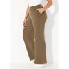 Catherines Women's Plus Size Suprema Wide Leg Pant - 4 of 4
