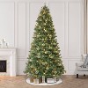 Puleo 9' Pre-Lit Artificial Tacoma Pine Tree with 800 LED Lights - 2 of 4