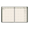 Recycled Monthly Planner, 11 x 9, Green Cover, 13-Month: Jan 2026 to Jan 2027 - 2 of 4
