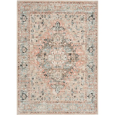 Nourison Washable Decor Vintage Medallion Indoor Rug