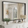 Apmir High-Strength Tempered Glass and Aluminum Alloy Framed French Cleat Mounted Wall Decor Bathroom Vanity Mirror with 5-Year Warranty - 4 of 4