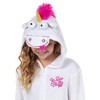 Minion Girls' Fluffy Unicorn Costume Unions Suit One Piece Pajama - 2 of 4