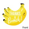 Big Dot of Happiness Let's Go Bananas - Shaped Thank You Cards - Tropical Party Thank You Note Cards with Envelopes - Set of 12 - 3 of 4