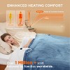 Bedsure | Electric Heated Blanket Soft & Washable Solid Flanne - 3 of 4