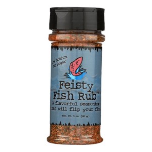 Mom's Gourmet - Fiesty Fish Rub  - Case of 12 - 5 oz - 1 of 3