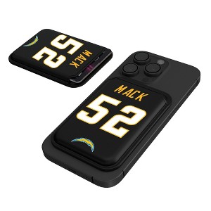 Keyscaper NFL Los Angeles Chargers Players Game Tactic Black Magnetic Credit Card Wallet - 1 of 3