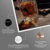 Notoriart Whiskey and Vintage Hat II Bar Cart Art For Men Framed - 4 of 4