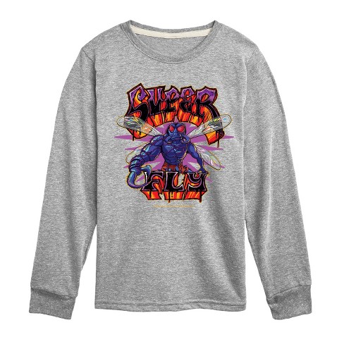 Boys' - Teenage Mutant Ninja Turtles Mutant Mayhem - Superfly Long Sleeve Graphic T-Shirt - image 1 of 3