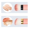 Unique Bargains Makeup Brush Kit Travel Retractable Angled Makeup Brush Eye Defining Brush Highlight Brush 2 Pcs - image 3 of 4