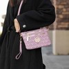 MKF Collection Geneve M Signature Crossbody Wristlet Bag by Mia K - 3 of 4