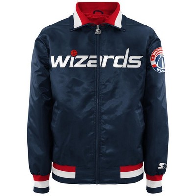 STARTER Mens Washington Wizards Varsity Jacket