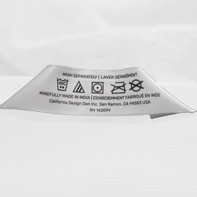 Luxury White 100% Cotton 6-Piece Towel Set