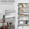 NicBex 69.5 Inch Kitchen Pantry Storage Cabinet with 4 Doors and 2 Adjustable Shelves for Dining Room,Bathroom,Kitchen - 4 of 4