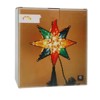 Twinkle Star Lighted Christmas Tree Topper, Colorful 8-Point Star Xmas Star Treetop with 10 Incandescent Lights, Holiday Christmas Tree Decorations - 2 of 4