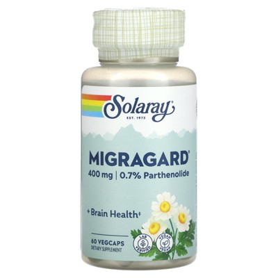 Solaray MigraGard, 400 mg, 60 VegCaps