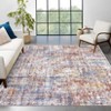 Washable Modern Abstract Living Room Rugs, Soft Non Slip Contemporary Throw Carpet for Dining Room Bedroom Kitchen - 2 of 4