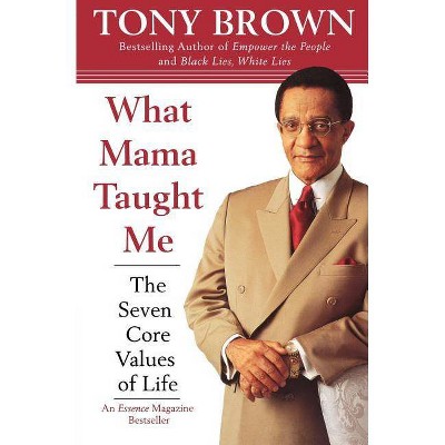 What Mama Taught Me - by  Tony Brown (Paperback)