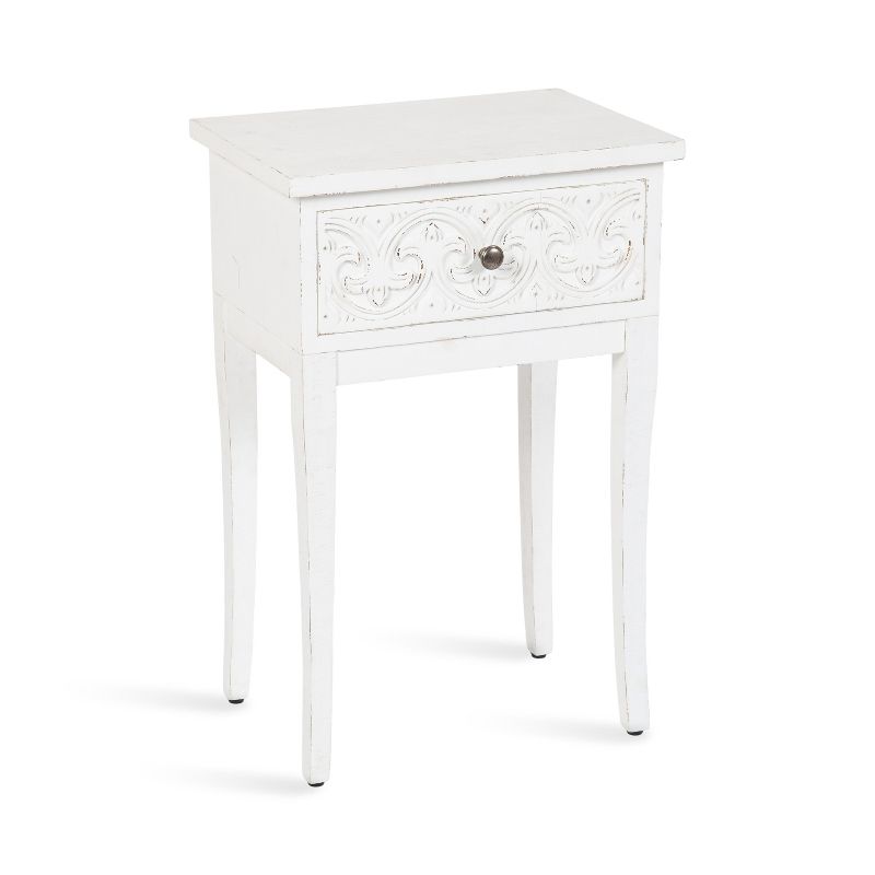 Kate and Laurel Cassetta Wood Side Table, 1 of 11