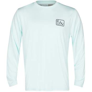 Reel Life Color Splash Sail Uv Long Sleeve T-shirt - Xl - Misty Jade :  Target
