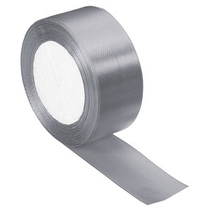 Unique Bargains Single Side Solid DIY Wrapping Decoration Roll Satin Ribbons - 1 of 4