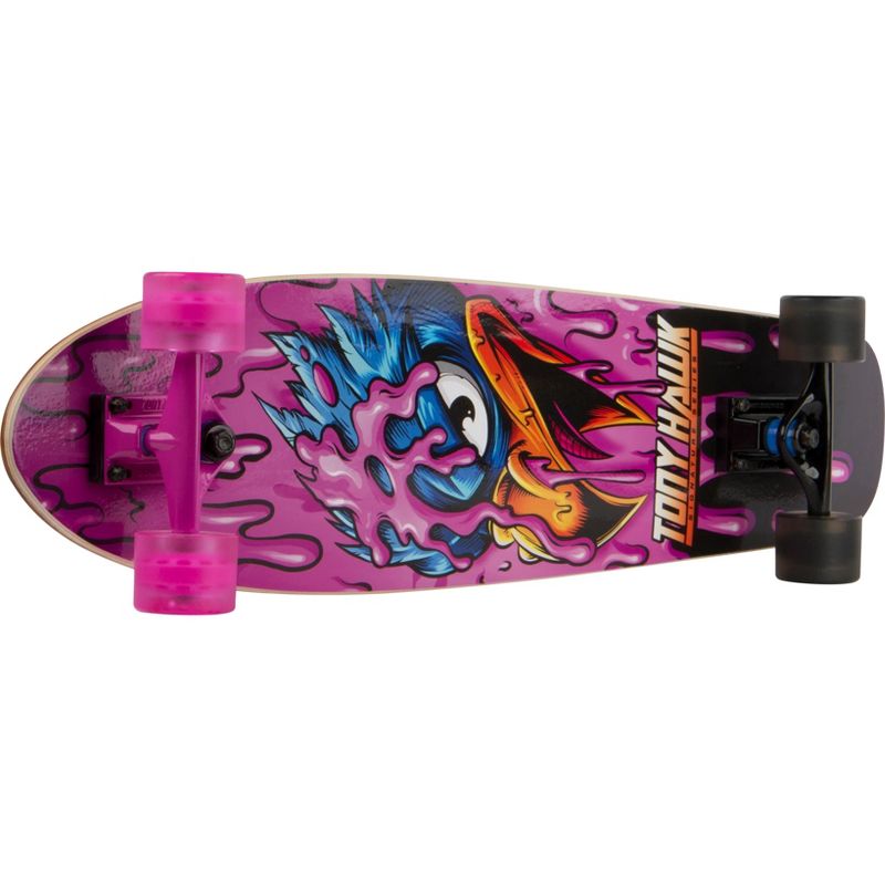 Tony Hawk 31" Cruiser Skateboard- Pink Slime, 3 of 5