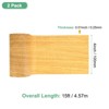 Unique Bargains Self Adhesive Wood Grain Design Durable Easy to Apply Repair Tape - 3 of 4