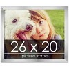 PosterPalooza | 26x20 Wood Frame with UV Acrylic, 6 Finishes: Black, White, Bronze, Silver, Wood, Mahogany - 2 of 4