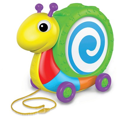 snail pull toy