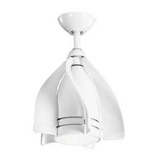 Kichler Lighting Terna 1 - Light Ceiling Fan in  White - 1 of 4